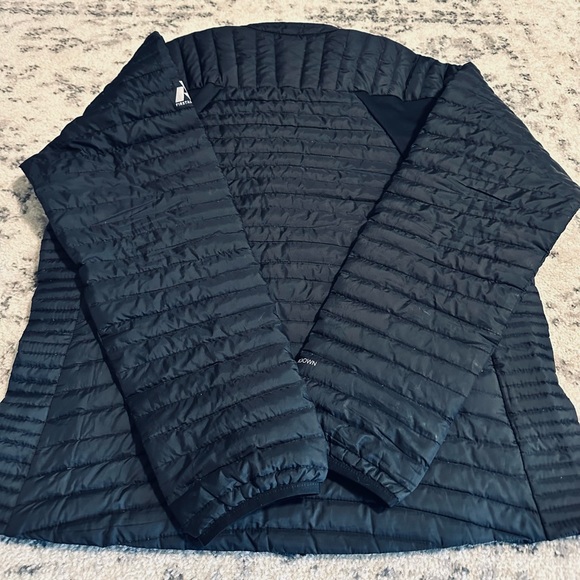 Eddie Bauer First Ascent MicroTherm Storm Down Jacket Large Puffer Coat - Picture 4 of 10